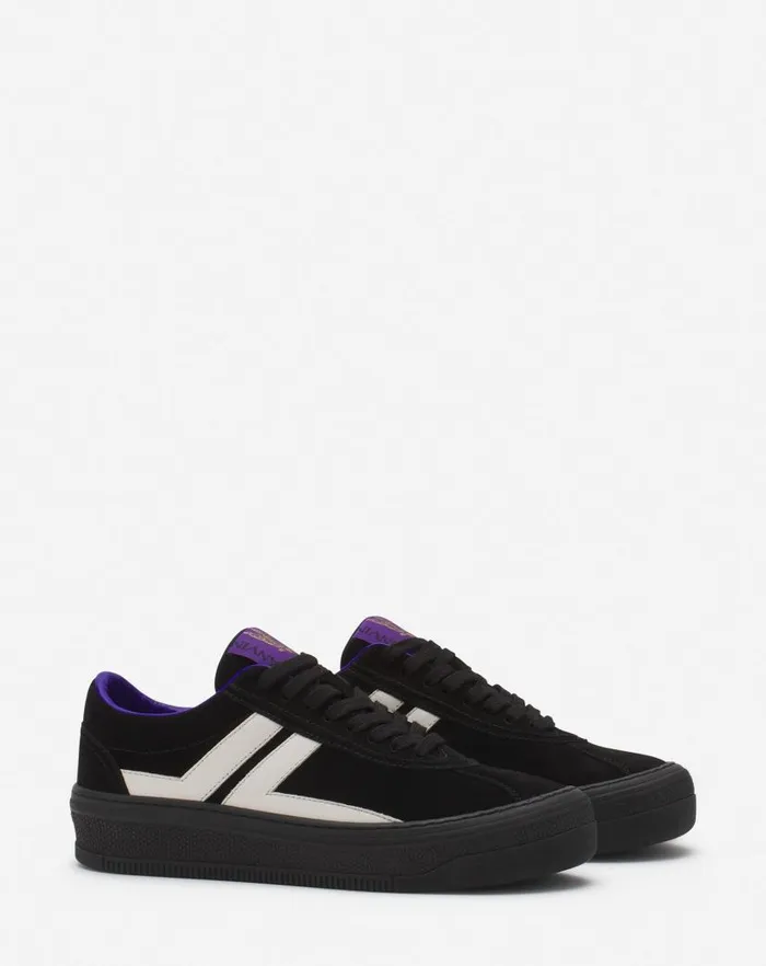 Men Lanvin Sneakers Leather Cash Sneakers Lanvin X Future For Men Blackoff White Men Lanvin Sneakers Leather Cash Sneakers Lanvin X Future For Men Blackoff White