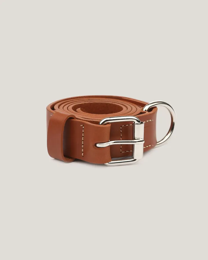 Men Leather Belt Tan YMC Belts