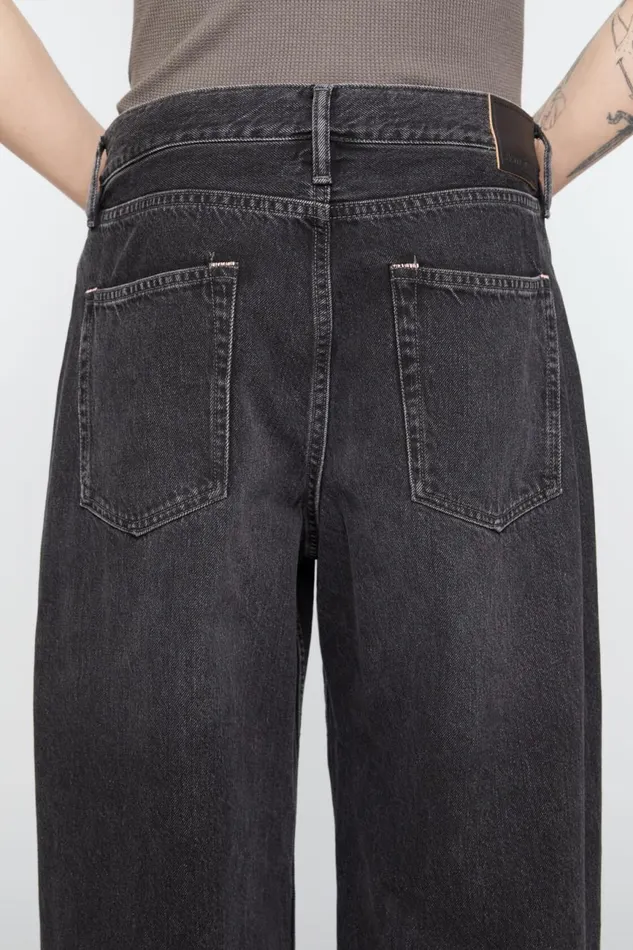 Men Loose Fit Jeans 8211 1981M Black Acne Studios Jeans
