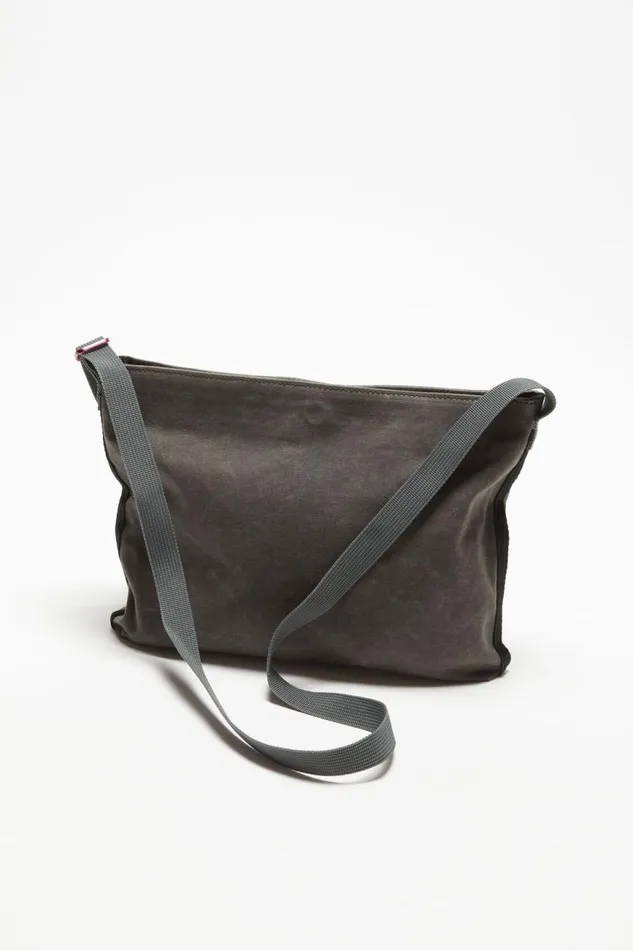 Men Mini Messenger Bag Greyblack Acne Studios Bags