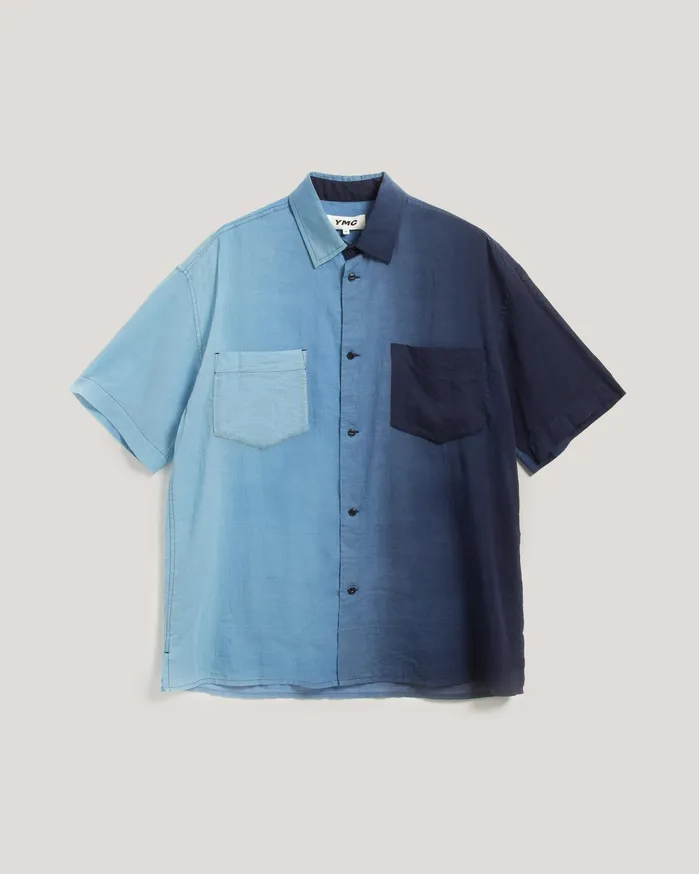 Men Mitchum Shirt Blue YMC Shirts