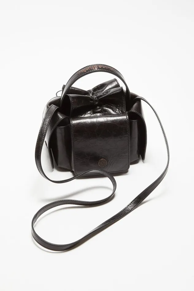 Men Multipocket Mini Bag Dark Brown Acne Studios Bags