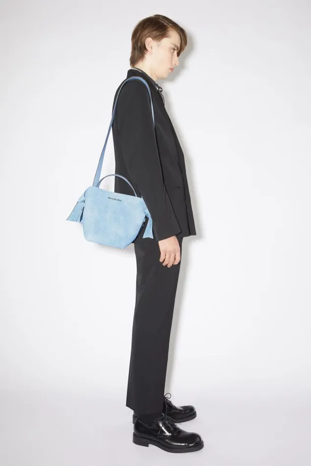 Men Musubi Mini Shoulder Bag Light Blue Acne Studios Bags
