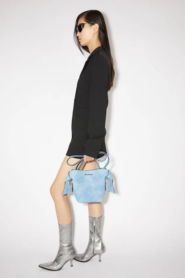 Men Musubi Mini Shoulder Bag Light Blue Acne Studios Bags