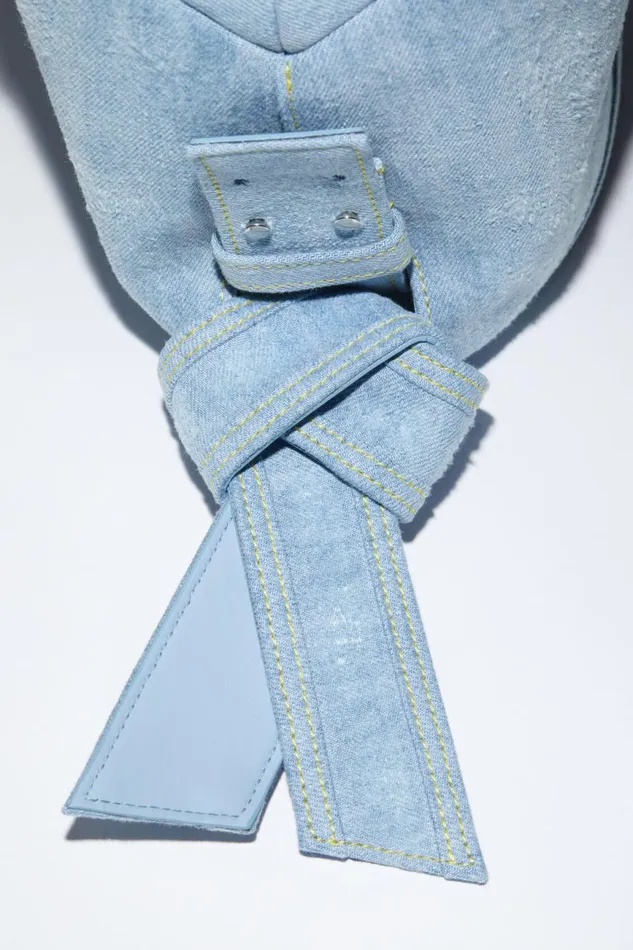 Men Musubi Mini Shoulder Bag Light Blue Acne Studios Bags