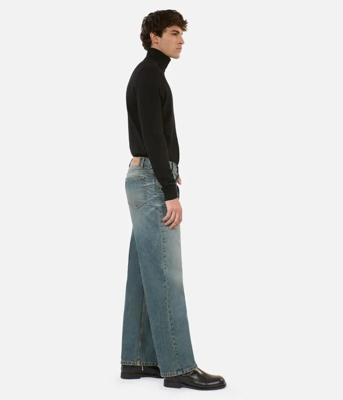 Men Pants and Shorts THE KOOPLES Light Blue Straight Jeans Men Pants and Shorts THE KOOPLES Light Blue Straight Jeans