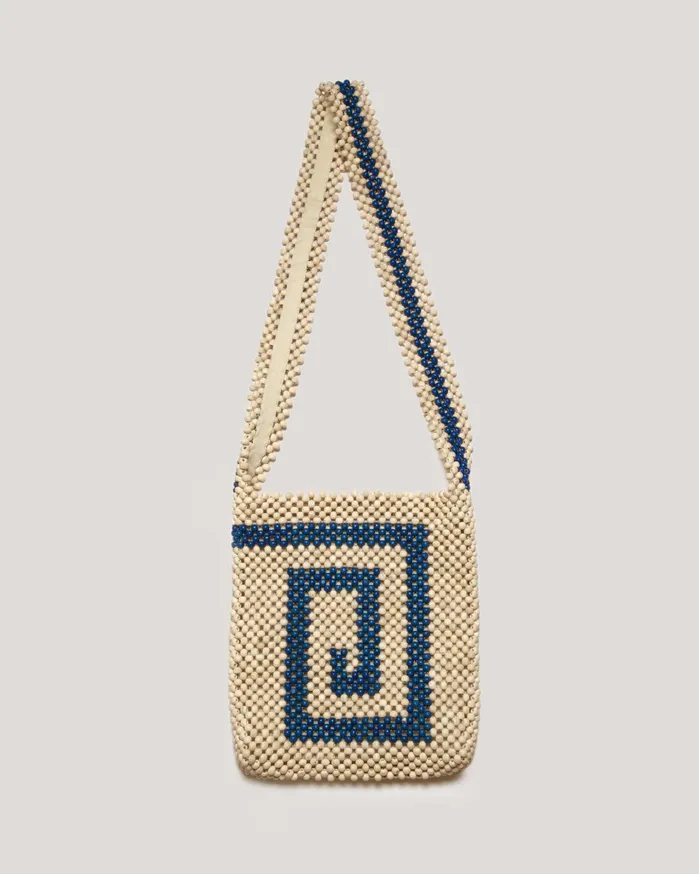 Men Pilgrim Bag Ecru Multi YMC Bags and Wallets