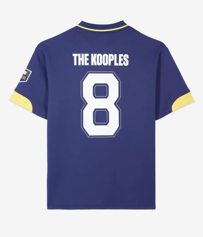 Men Polos THE KOOPLES TK Team Blue Polo Tshirt Men Polos THE KOOPLES TK Team Blue Polo Tshirt