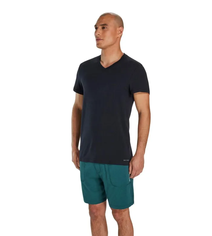 Men Ready For Everything Supersoft V Neck Undershirt Black Shirt 2 Pack 1050310001 Pair Of Thieves VNecks
