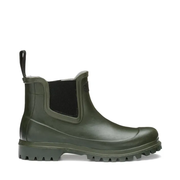Men Rubber Boots Unisex 798 RUBBER BOOTS Mid Cut GREEN SHERWOODBLACK Superga Gumboots