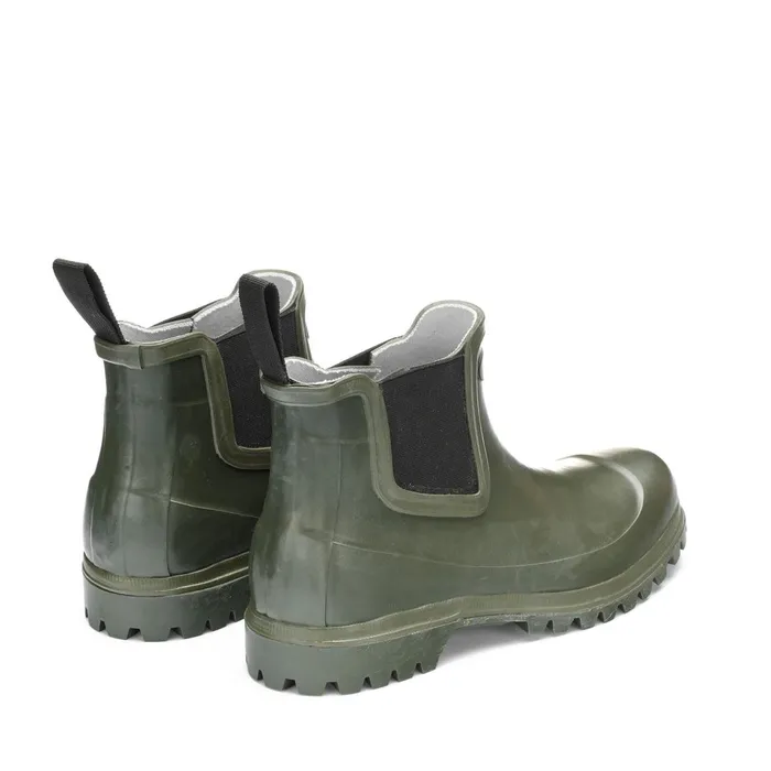 Men Rubber Boots Unisex 798 RUBBER BOOTS Mid Cut GREEN SHERWOODBLACK Superga Gumboots