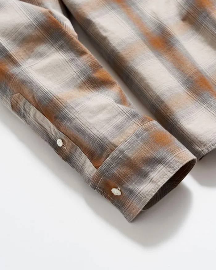 Men Shadow Plaid Tuscumbia Shirt Bd Greymulti Billy Reid Shirting