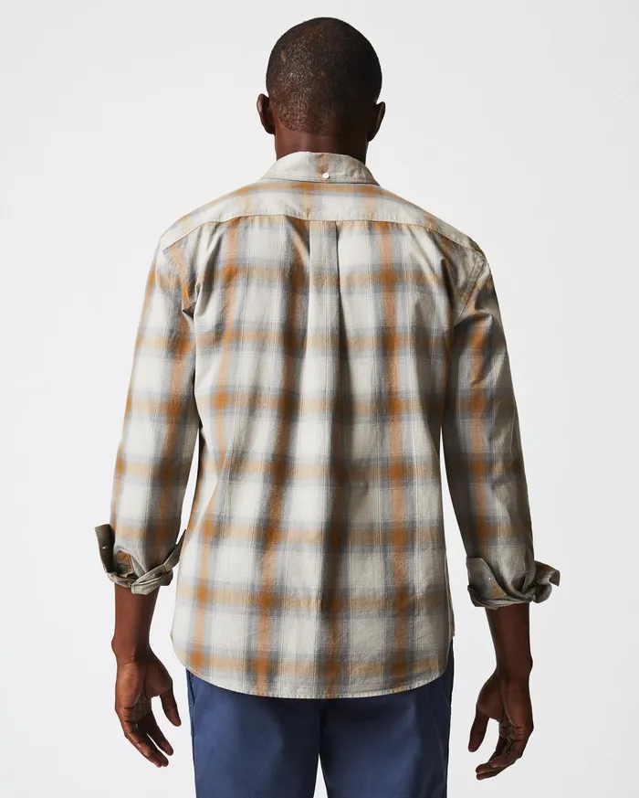 Men Shadow Plaid Tuscumbia Shirt Bd Greymulti Billy Reid Shirting