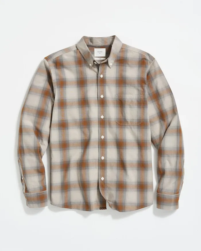 Men Shadow Plaid Tuscumbia Shirt Bd Greymulti Billy Reid Shirting