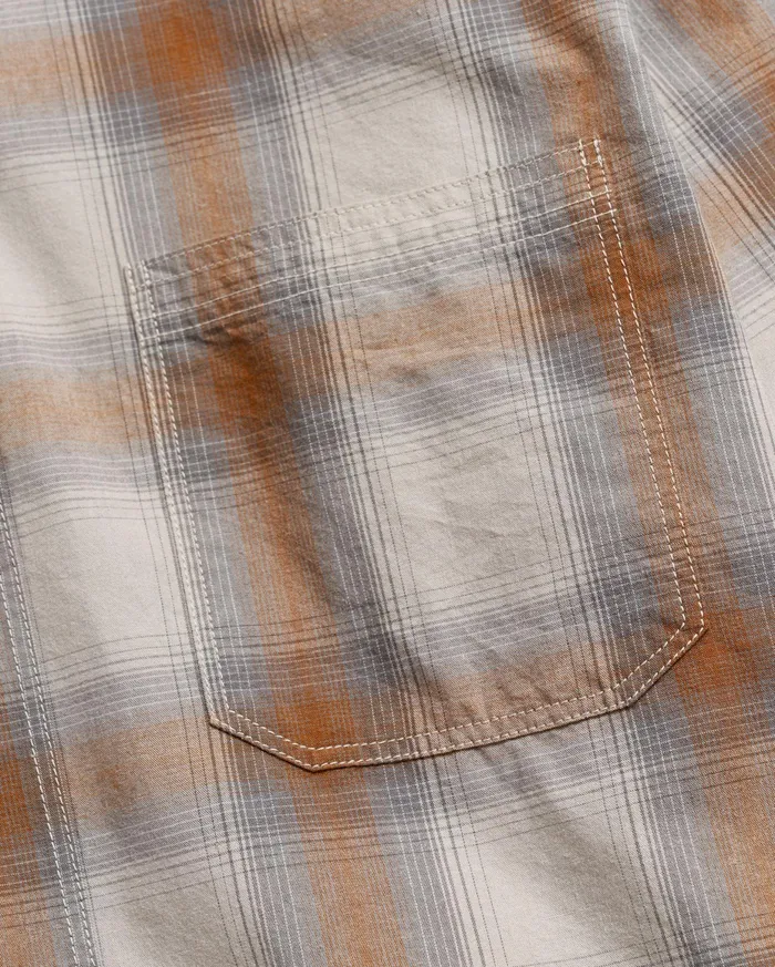 Men Shadow Plaid Tuscumbia Shirt Bd Greymulti Billy Reid Shirting