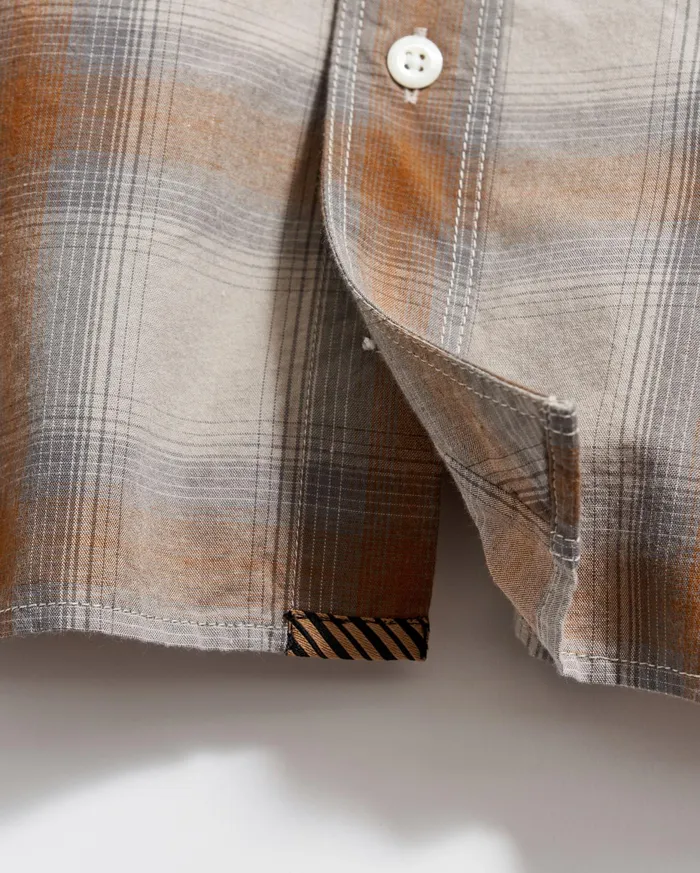 Men Shadow Plaid Tuscumbia Shirt Bd Greymulti Billy Reid Shirting