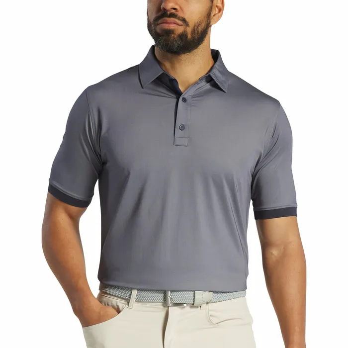 Men Shirts FootJoy Banded Sleeve Birdseye