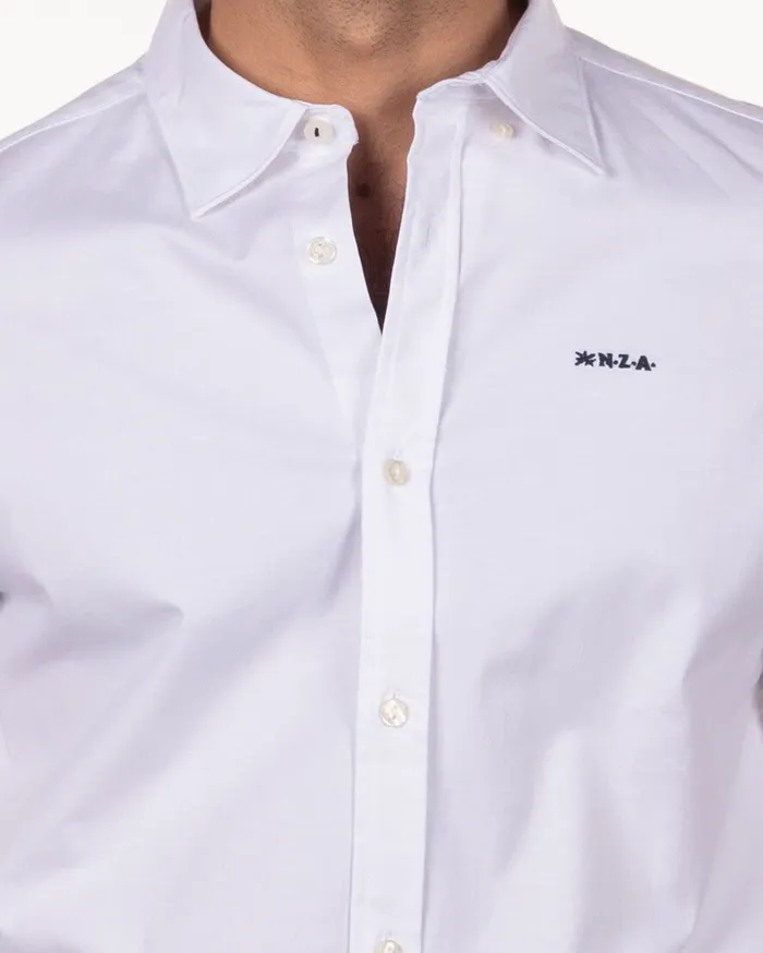 Men Shirts NZA New Zealand Auckland Wouters Pond 8211 White