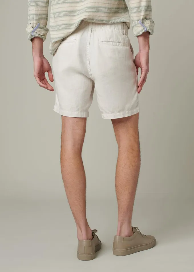 Men Shorts Joe039s Jeans EMERSON LINEN SHORT White Sands