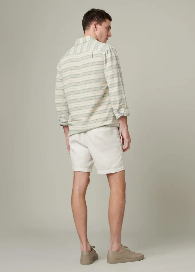 Men Shorts Joe039s Jeans EMERSON LINEN SHORT White Sands