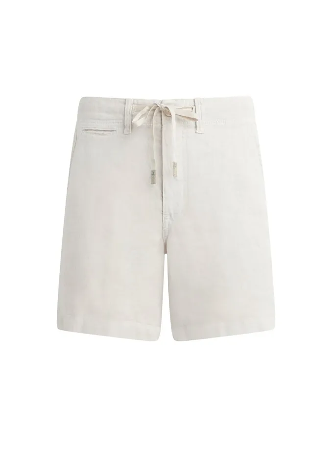 Men Shorts Joe039s Jeans EMERSON LINEN SHORT White Sands