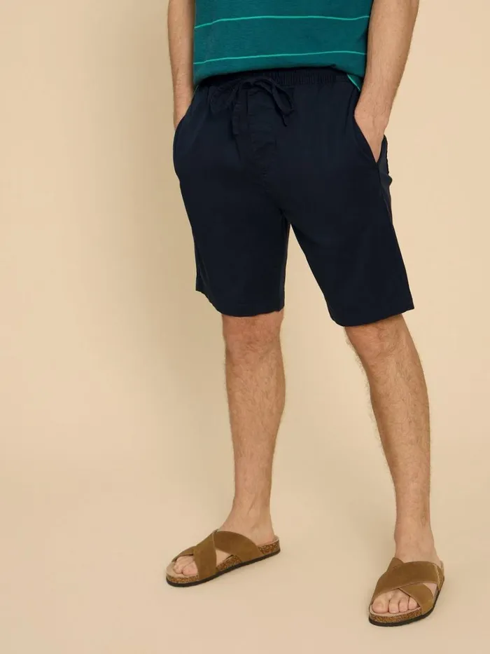 Men SHORTS White Stuff Palmer Drawstring Short Dark Navy