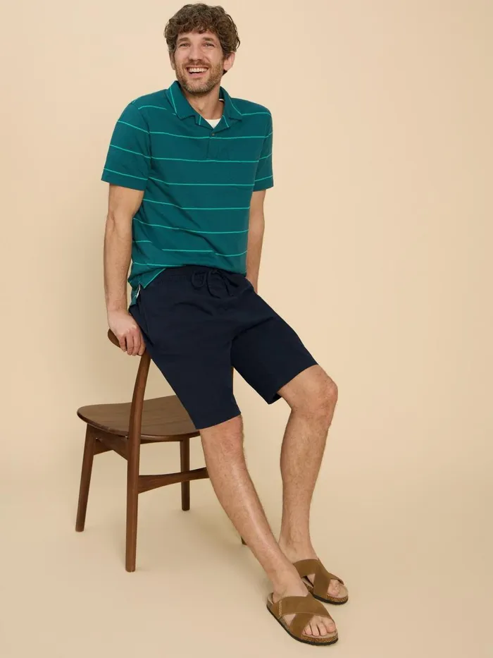 Men SHORTS White Stuff Palmer Drawstring Short Dark Navy