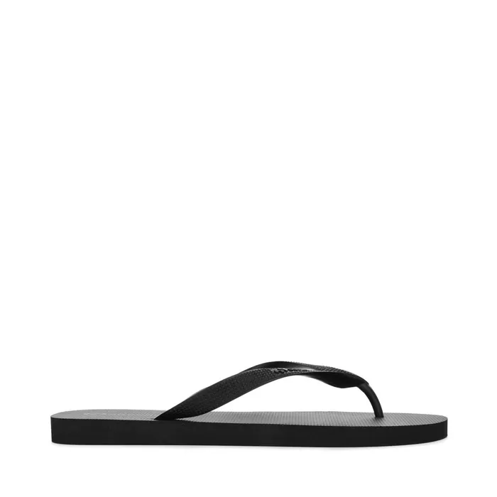 Men Slippers Man 4121 FLIP FLOPS FlipFlop TOTAL BLACK Superga Flip Flop