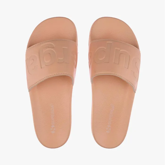 Men Slippers Unisex 1908 SLIDES POLYSOFT SLIDE PINK PARFAIT Superga Slippers