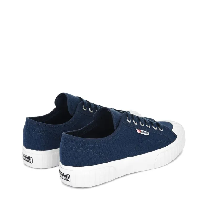 Men Sneakers Unisex 2630 STRIPE Low Cut BLUE INSIGNIA Superga Low Cut