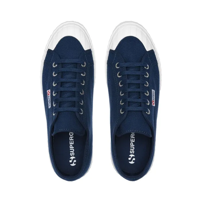 Men Sneakers Unisex 2630 STRIPE Low Cut BLUE INSIGNIA Superga Low Cut