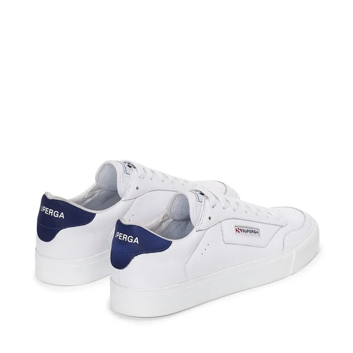 Men Sneakers Unisex 3843 COURT Low Cut WHITEBLUE SPECTRUM Superga Low Cut