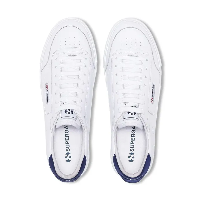 Men Sneakers Unisex 3843 COURT Low Cut WHITEBLUE SPECTRUM Superga Low Cut