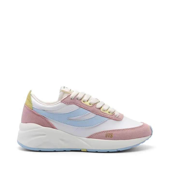 Men Sneakers Unisex 4089 TRAINING 9TS SLIM Low Cut PINK ISHGREY LILLASUNNY LIMEWHITE AVORIO Superga Low Cut