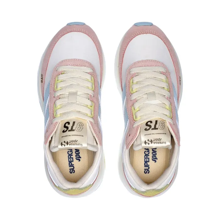 Men Sneakers Unisex 4089 TRAINING 9TS SLIM Low Cut PINK ISHGREY LILLASUNNY LIMEWHITE AVORIO Superga Low Cut