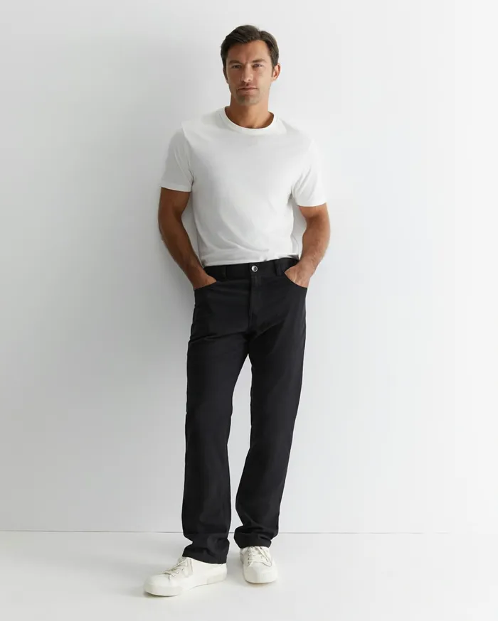 Men Sportscraft Pants Bedford Jean Black