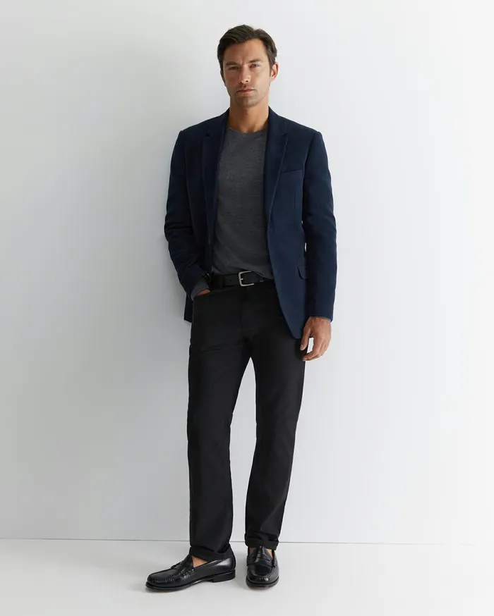 Men Sportscraft Pants Bedford Jean Black