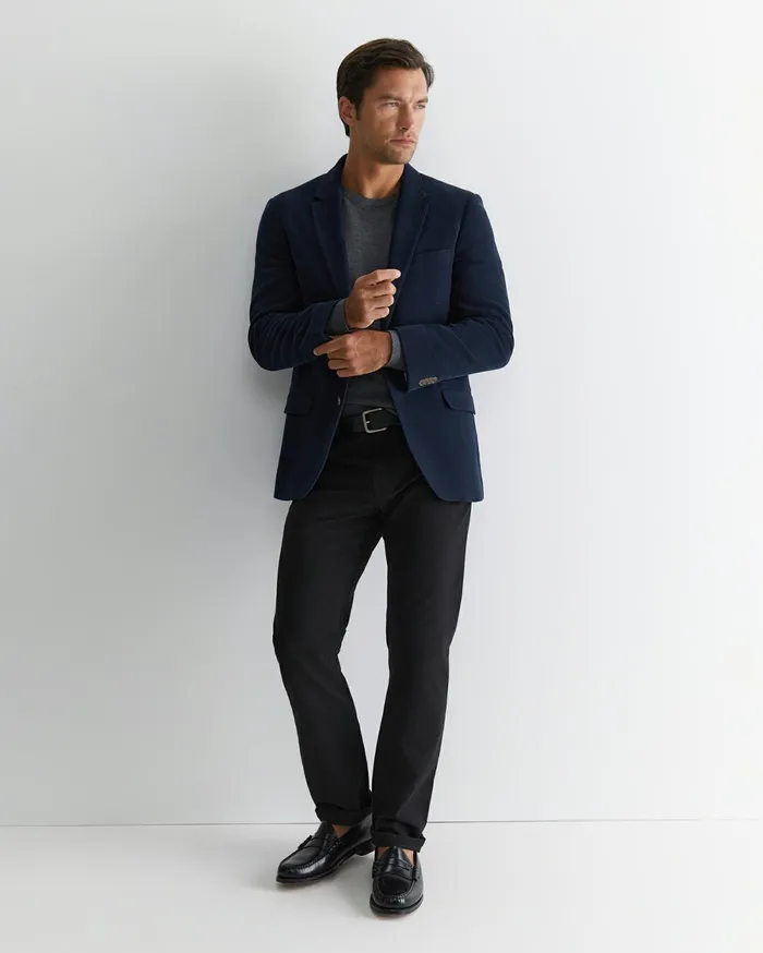 Men Sportscraft Pants Bedford Jean Black