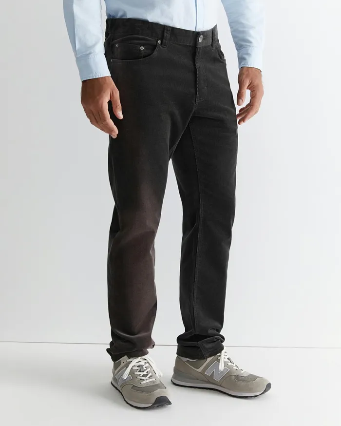Men Sportscraft Pants Cooper Cord Greystone