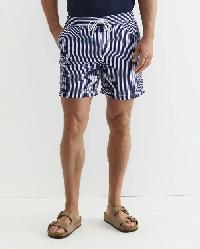 Men Sportscraft Swimwear Douglas Swim Short Blue Multi