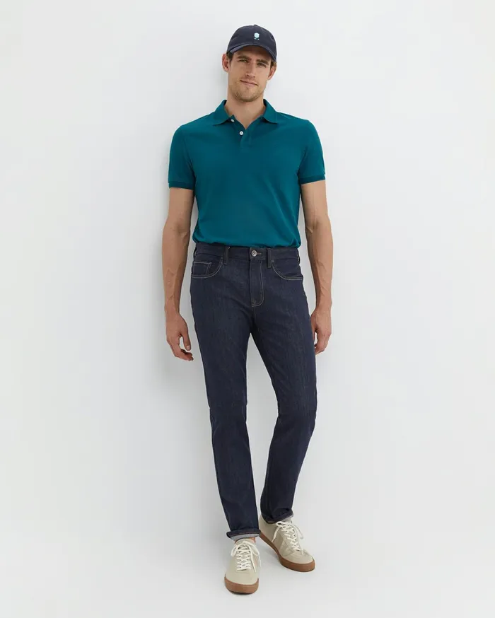 Men Sportscraft TShirts and Polos SC Pique Polo Dark Teal