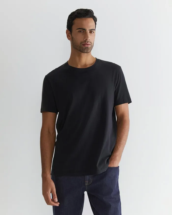 Men Sportscraft TShirts and Polos Supersoft Tee Black