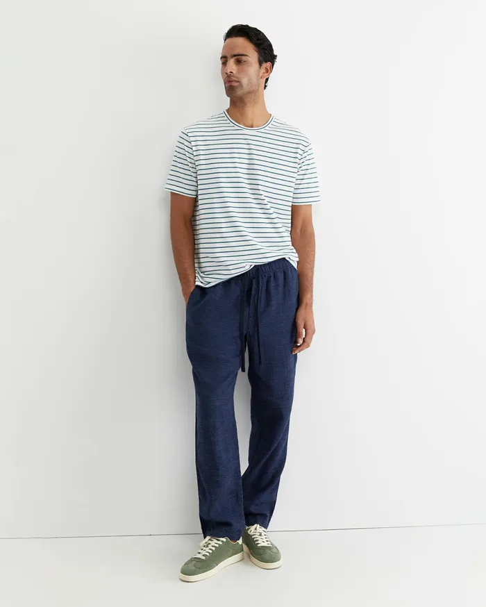 Men Sportscraft TShirts and Polos Supersoft Tee Whiteteal