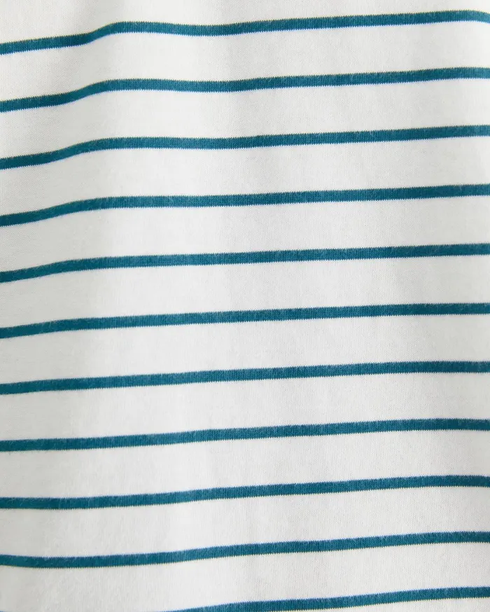 Men Sportscraft TShirts and Polos Supersoft Tee Whiteteal