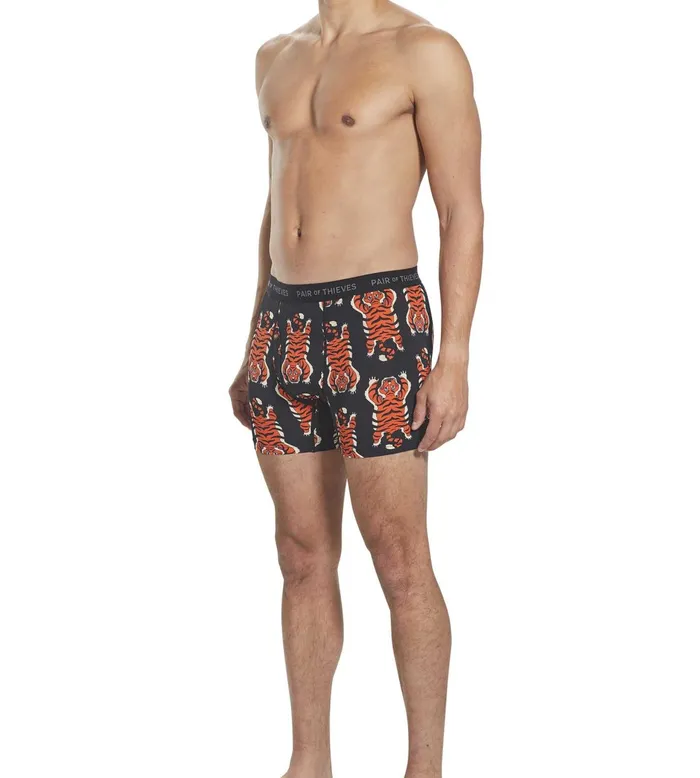 Men Superfit Boxer Briefs Black Underwear 2 Pack 1035150001 Pair Of Thieves Boxer Briefs