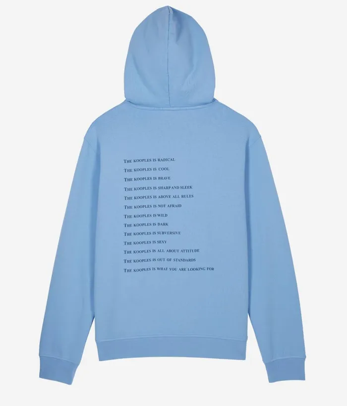 Men Sweatshirts and Sweatpants THE KOOPLES Blue What Is Hoodie Men Sweatshirts and Sweatpants THE KOOPLES Blue What Is Hoodie