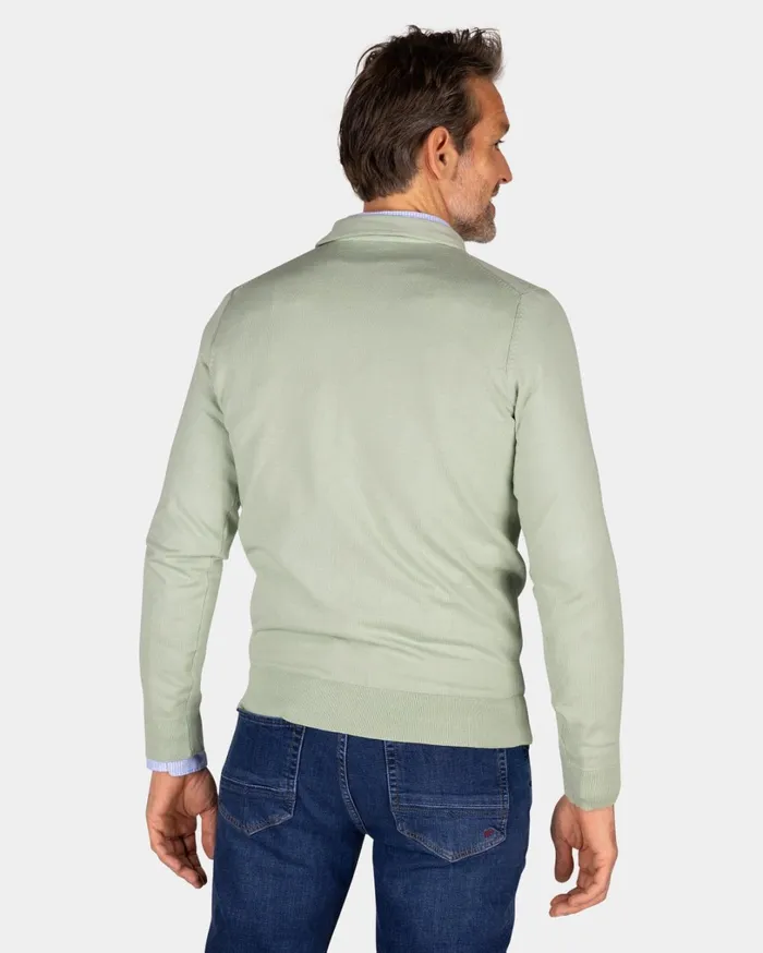 Men Sweatshirts NZA New Zealand Auckland Light Green Linen Shirt 8211 Dusty Army