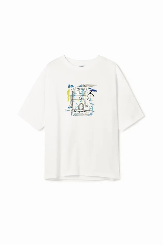 Men Tshirts Desigual Arty Design Tshirt