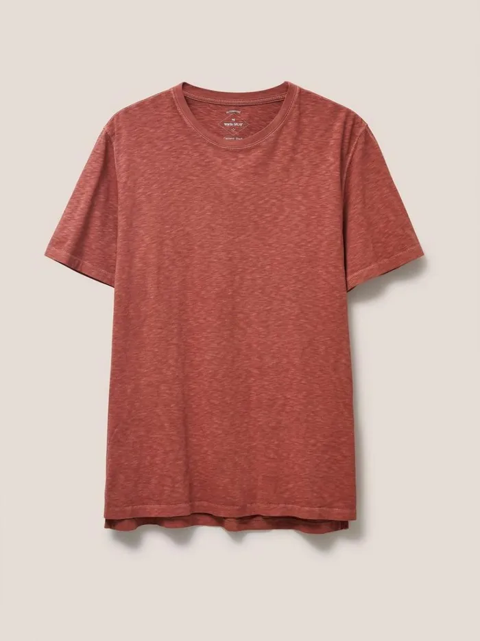 Men TSHIRTS White Stuff Abersoch Short Sleeve Tee Mid Red Men TSHIRTS White Stuff Abersoch Short Sleeve Tee Mid Red