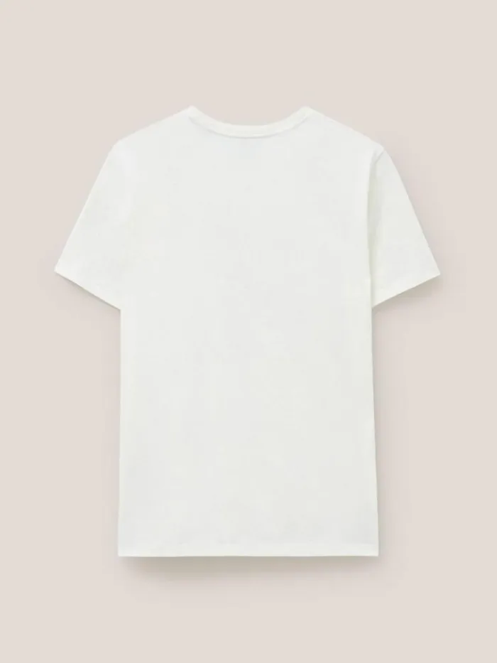 Men TSHIRTS White Stuff Chairman Graphic Tee Natural White Men TSHIRTS White Stuff Chairman Graphic Tee Natural White